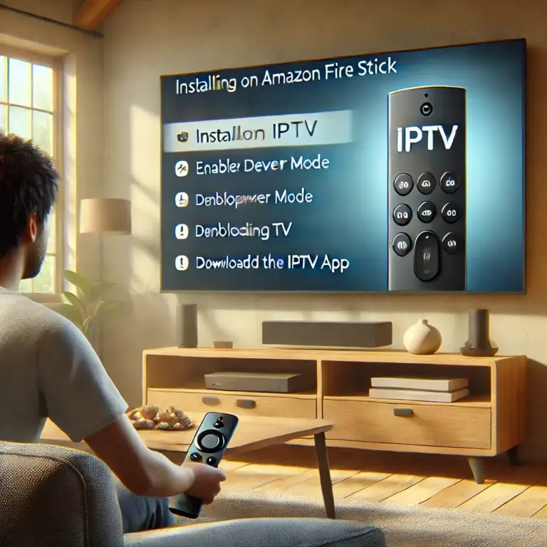 Install IPTV on Amazon Fire Stick