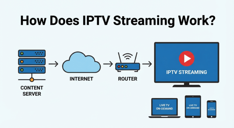 How Does IPTV Streaming Work