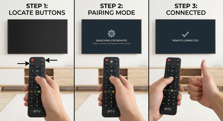 How to Connect IPTV Remote to TV 1