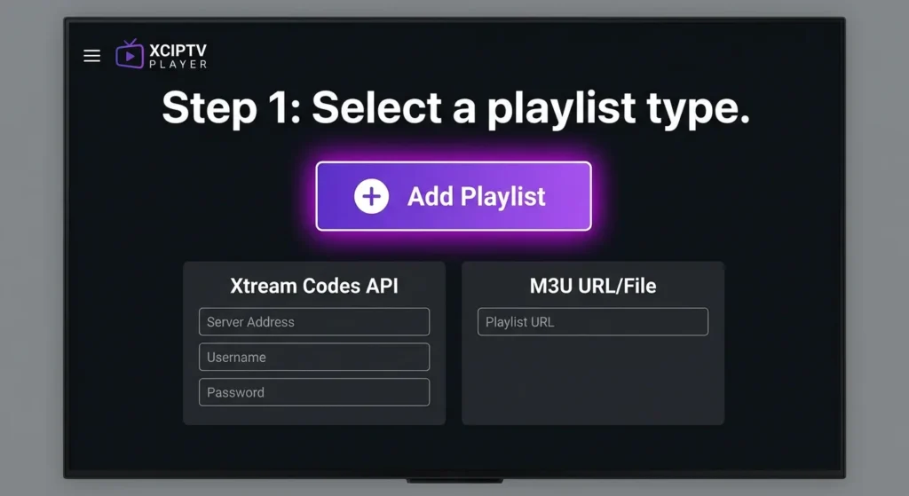 How to Install IPTV on XCIPTV Player