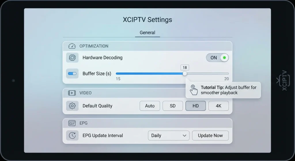 How to Install IPTV on XCIPTV Player