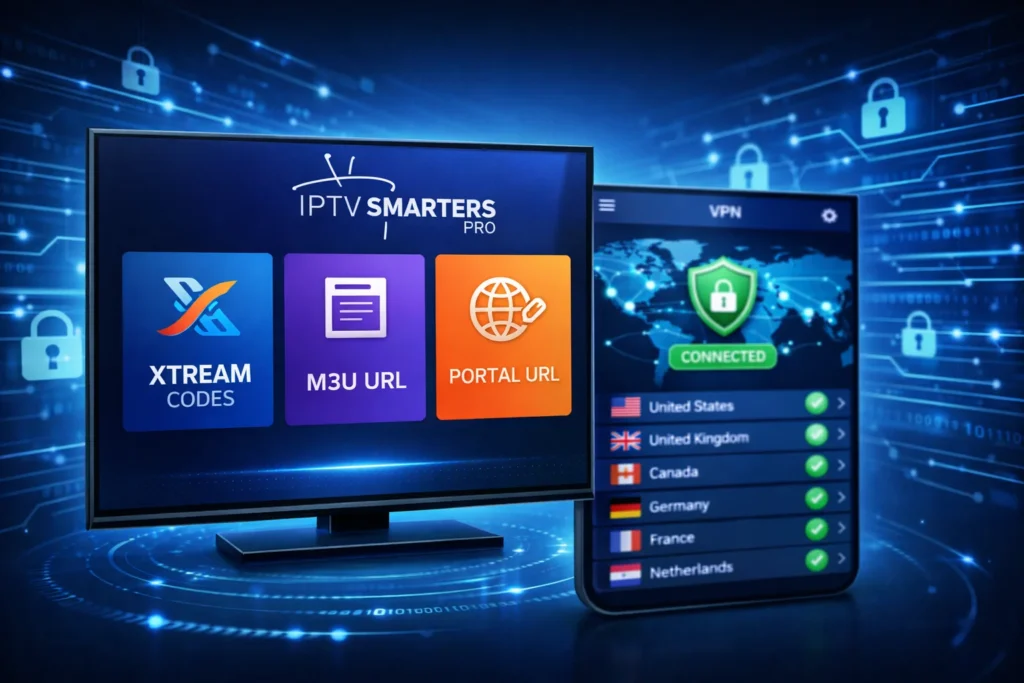 How to Add VPN to IPTV Smarters Pro 3