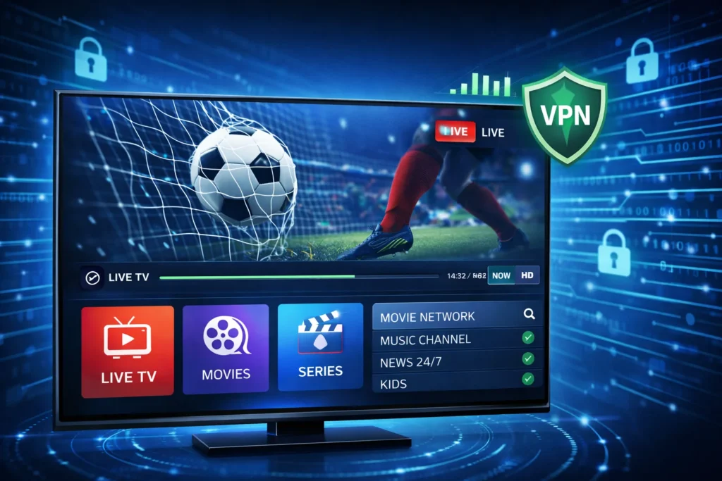 How to Add VPN to IPTV Smarters Pro 4
