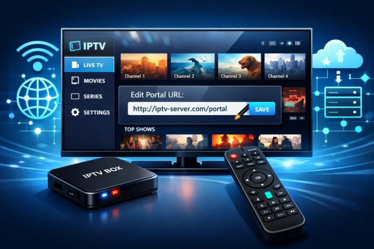 How to Change URL on IPTV Box