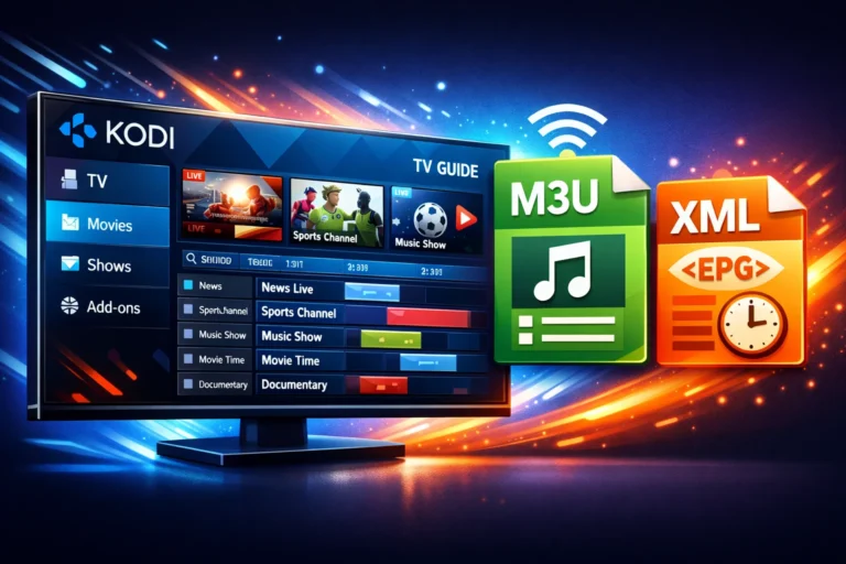 Install IPTV on Kodi