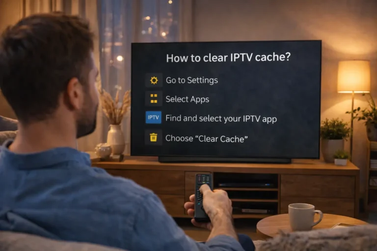 clear iptv cache
